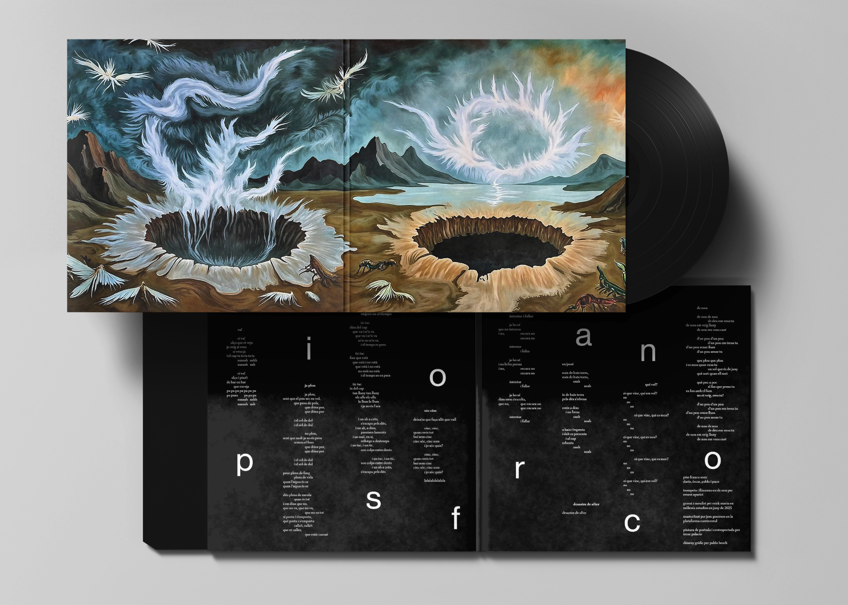 Piso Franco - Mockup vinilo